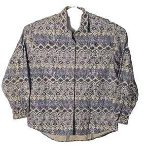 Vintage Cabela's Shirt Men's XL Chamois Flannel Western Outdoor Heavyweight